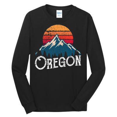 Oregon Or Mountains Outdoor Wildness Tall Long Sleeve T-Shirt