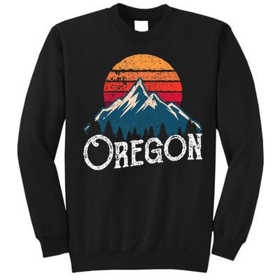 Oregon Or Mountains Outdoor Wildness Tall Sweatshirt