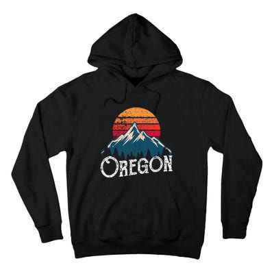 Oregon Or Mountains Outdoor Wildness Tall Hoodie