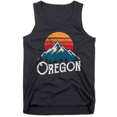 Oregon Or Mountains Outdoor Wildness Tank Top