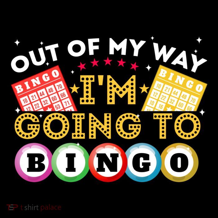 Out Of My Way IM Going To Bingo Lover Gambler Gambling Impact Tech Backpack