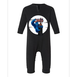 Omg Infant Fleece One Piece