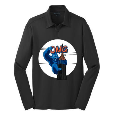 Omg Silk Touch Performance Long Sleeve Polo