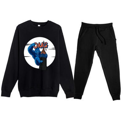 Omg Premium Crewneck Sweatsuit Set