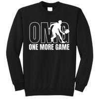 OMG One More Game Funny Pickleball Vintage Sweatshirt