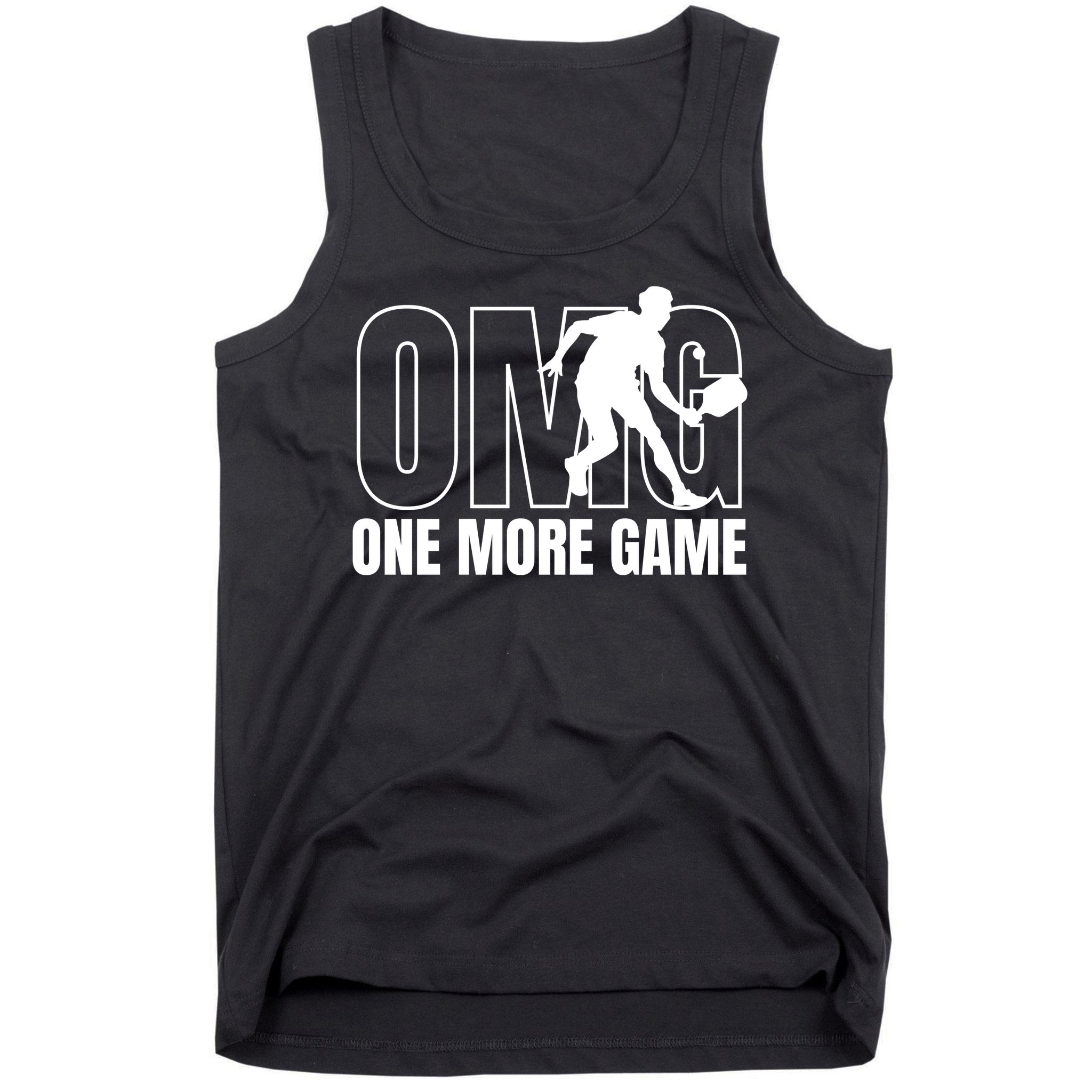 OMG One More Game Funny Pickleball Vintage Tank Top
