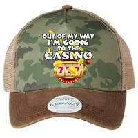 Out Of My Way I'm Going To The Casino Las Vegas Gambling Legacy Tie Dye Trucker Hat