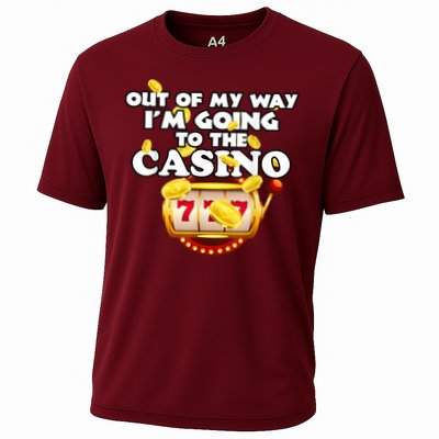 Out Of My Way I'm Going To The Casino Las Vegas Gambling Performance Shirt