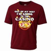 Out Of My Way I'm Going To The Casino Las Vegas Gambling Performance Shirt
