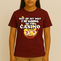 Out Of My Way I'm Going To The Casino Las Vegas Gambling T-Shirt
