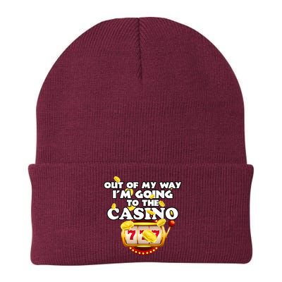 Out Of My Way I'm Going To The Casino Las Vegas Gambling Beanie