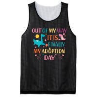 Out Of My Way ItS Finally My Adoption Day Mesh Reversible Basketball Jersey Tank