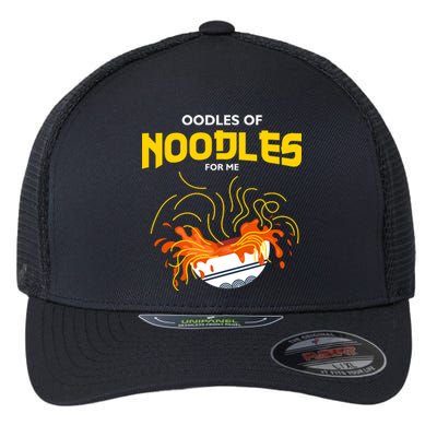 Oodles Of Noodles Flexfit Unipanel Trucker Cap