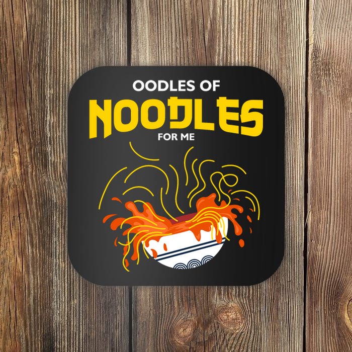 Oodles Of Noodles Coaster