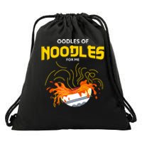 Oodles Of Noodles Drawstring Bag