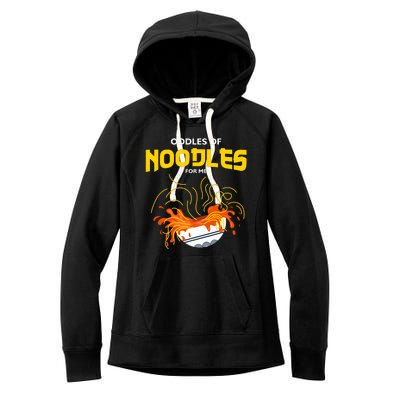 Oodles Of Noodles Women's Fleece Hoodie