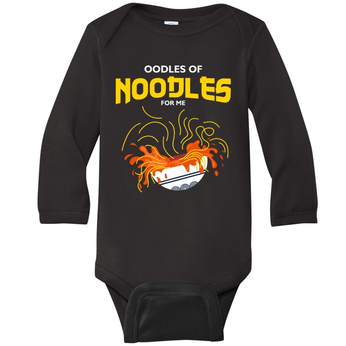 Oodles Of Noodles Baby Long Sleeve Bodysuit