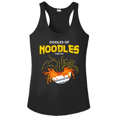 Oodles Of Noodles Ladies PosiCharge Competitor Racerback Tank