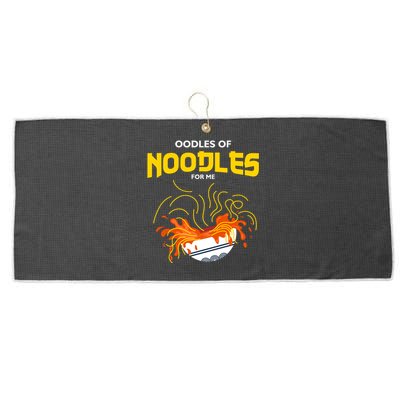 Oodles Of Noodles Large Microfiber Waffle Golf Towel