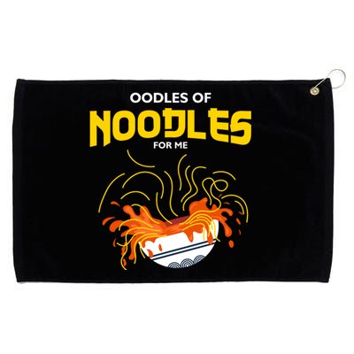 Oodles Of Noodles Grommeted Golf Towel