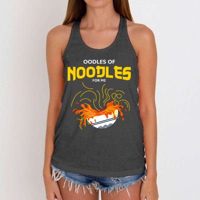 Oodles Of Noodles Women's Knotted Racerback Tank