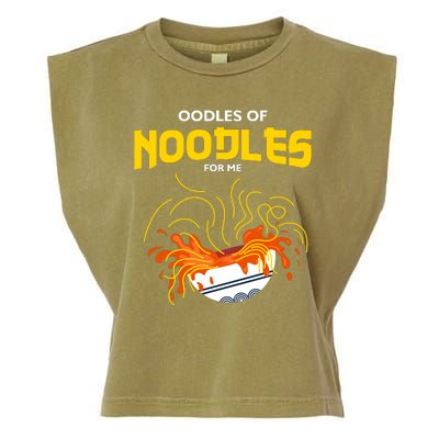 Oodles Of Noodles Garment-Dyed Women's Muscle Tee