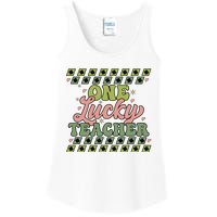 OneLuckyTeacher Ladies Essential Tank