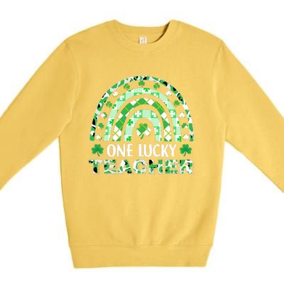 OneLuckyTeacher Premium Crewneck Sweatshirt