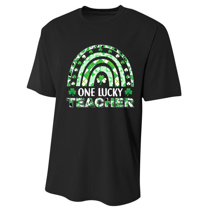 OneLuckyTeacher Performance Sprint T-Shirt