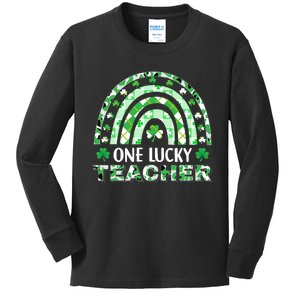 OneLuckyTeacher Kids Long Sleeve Shirt