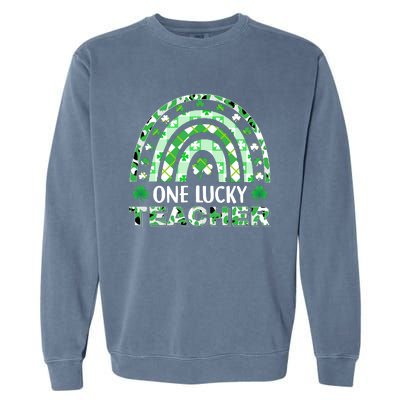 OneLuckyTeacher Garment-Dyed Sweatshirt