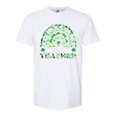 OneLuckyTeacher Softstyle CVC T-Shirt