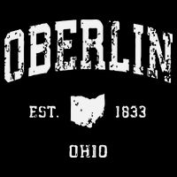 Oberlin Ohio Oh Vintage Athletic Sports Button