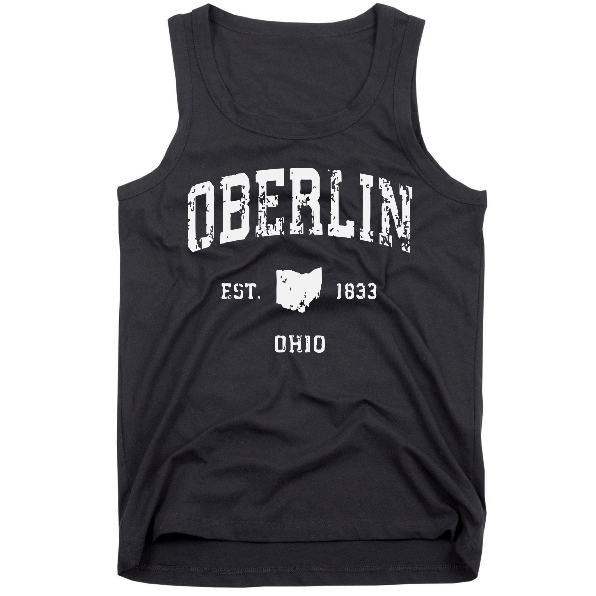 Oberlin Ohio Oh Vintage Athletic Sports Tank Top