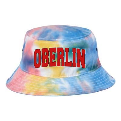 Oberlin Oh Ohio Varsity Style Usa Vintage Sports Tie Dye Newport Bucket Hat