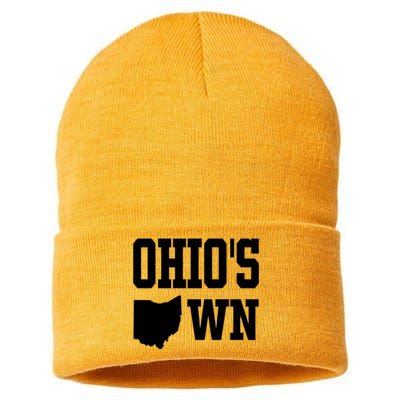 OhioS Own Sustainable Knit Beanie