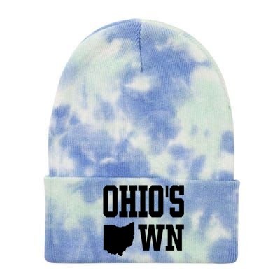 OhioS Own Tie Dye 12in Knit Beanie