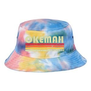 Okemah Ok Oklahoma Funny City Home Roots Tie Dye Newport Bucket Hat