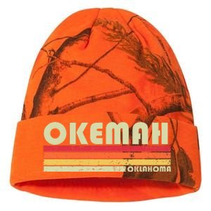 Okemah Ok Oklahoma Funny City Home Roots Kati Licensed 12" Camo Beanie