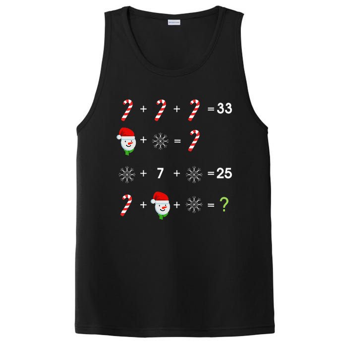 Order Of Operations Quiz Funny Math Teacher Christmas Gift PosiCharge Competitor Tank