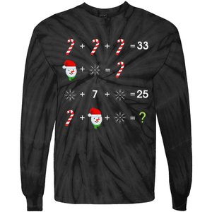 Order Of Operations Quiz Funny Math Teacher Christmas Gift Tie-Dye Long Sleeve Shirt