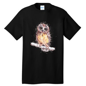 Owl Owl Owl Lover Tee Owl Gift Owl Tall T-Shirt