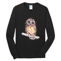 Owl Owl Owl Lover Tee Owl Gift Owl Tall Long Sleeve T-Shirt