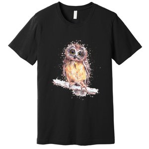 Owl Owl Owl Lover Tee Owl Gift Owl Premium T-Shirt