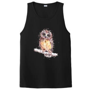 Owl Owl Owl Lover Tee Owl Gift Owl PosiCharge Competitor Tank