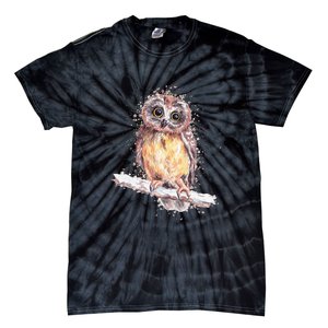 Owl Owl Owl Lover Tee Owl Gift Owl Tie-Dye T-Shirt