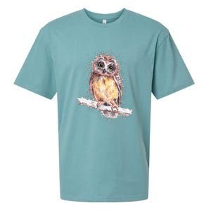 Owl Owl Owl Lover Tee Owl Gift Owl Sueded Cloud Jersey T-Shirt