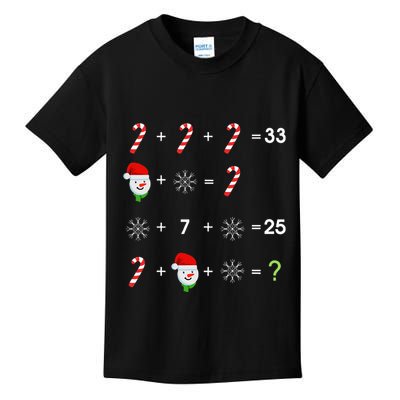 Order of Operations Quiz Funny Math Teacher Christmas Gift Kids T-Shirt