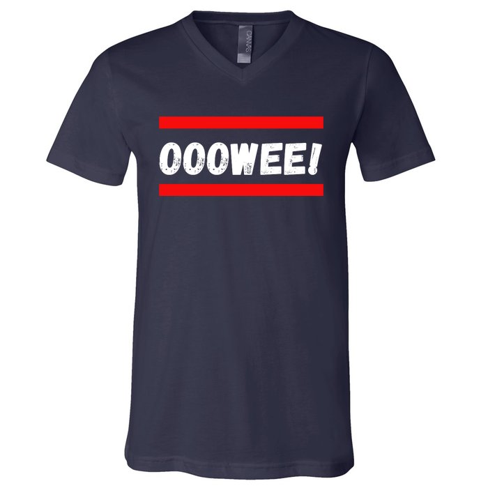 OOOWEE! V-Neck T-Shirt