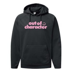 Outofcharacter Out Of Character Gender Reveal Performance Fleece Hoodie